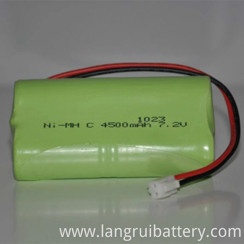 Rechargeable D Size 12V 4500mAh Ni-MH Battery Pack for Power Tools